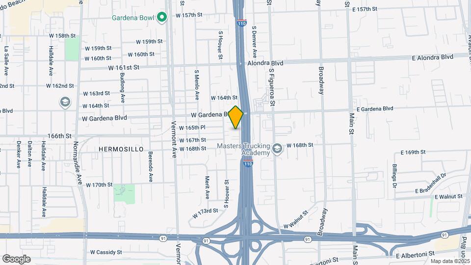 16611 Estrella Ave Mapa y Detalles de la Ubicación