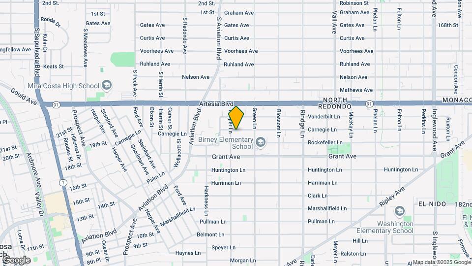 1904 Carnegie Ln Map and Location Details