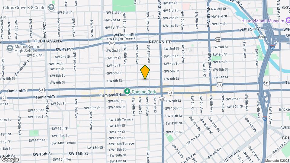 1320 SW 6th St Map and Location Details