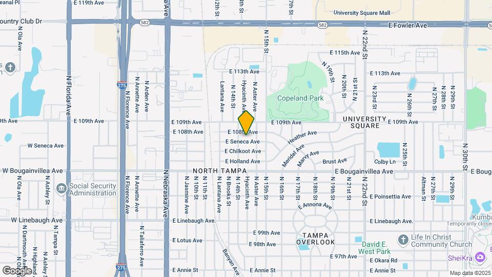 1406-1408 E Seneca Ave Map and Location Details
