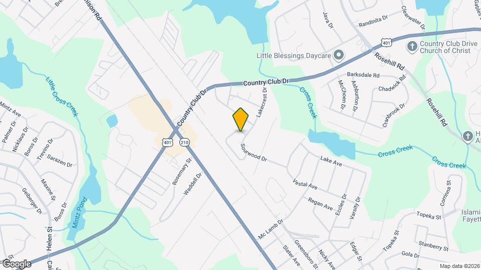 1728 Veanna Dr Map and Location Details