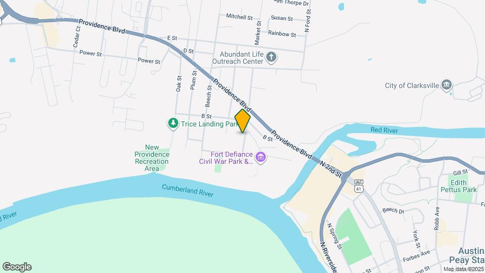 304 Walker St Map and Location Details