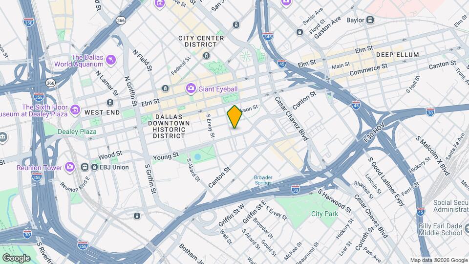 400 South Saint Paul St, Unit 209 Mapa y Detalles de la Ubicación