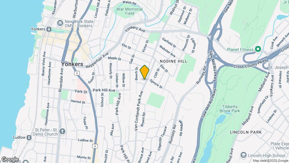 67 Van Cortlandt Park Ave-Unit -2 Map and Location Details