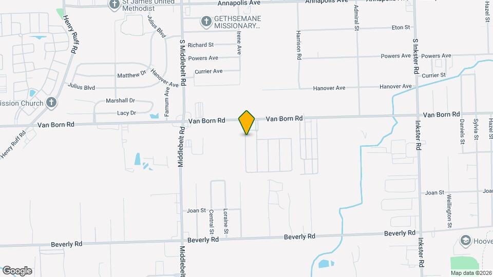 5895 Georgia Map and Location Details