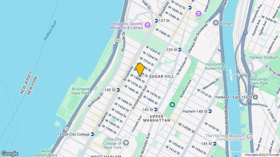 521 W 148th St Map and Location Details