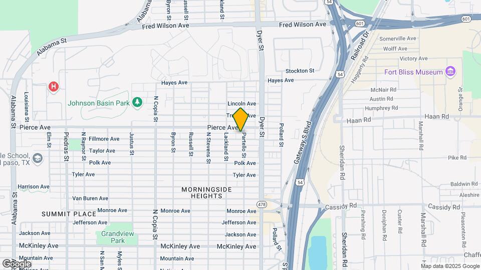 3827 Fillmore Ave Map and Location Details