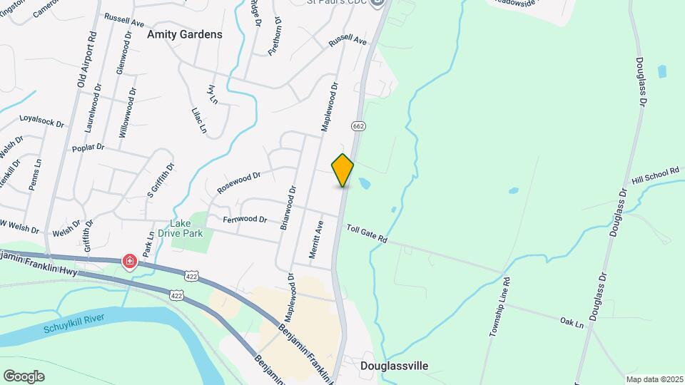 420 Old Swede Rd Map and Location Details