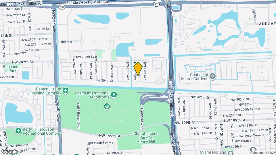 20432 NW 18th Ave Map and Location Details