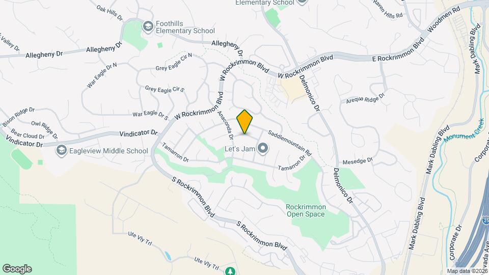 405 Winter Park Ln Map and Location Details