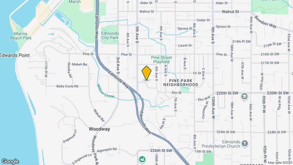 549 Elm Way Map and Location Details