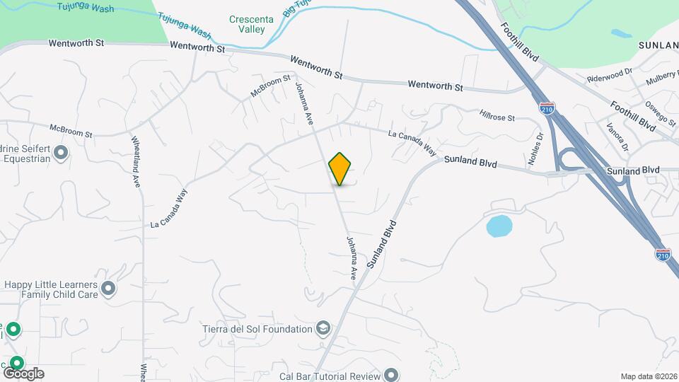 10350 Johanna Ave Mapa y Detalles de la Ubicación