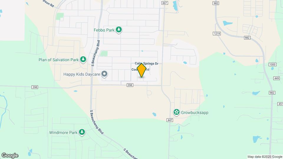 1614 Silver Landing Trail Map and Location Details