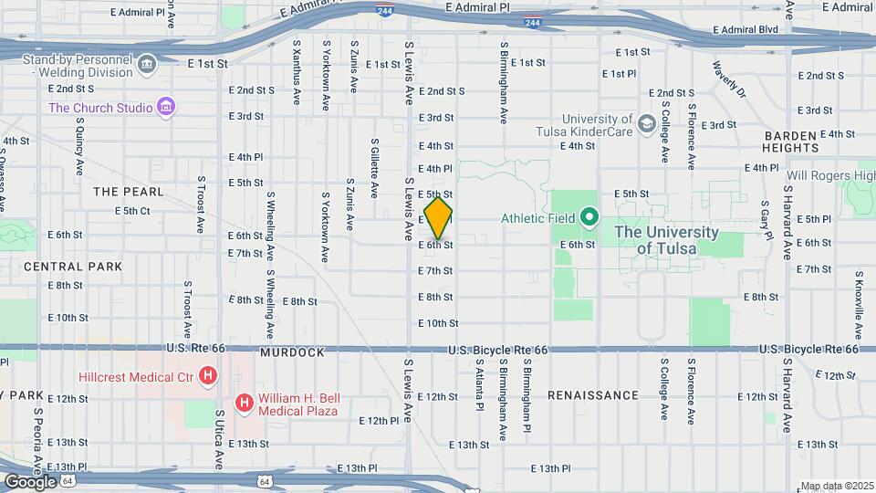 2432 E 6th St Map and Location Details