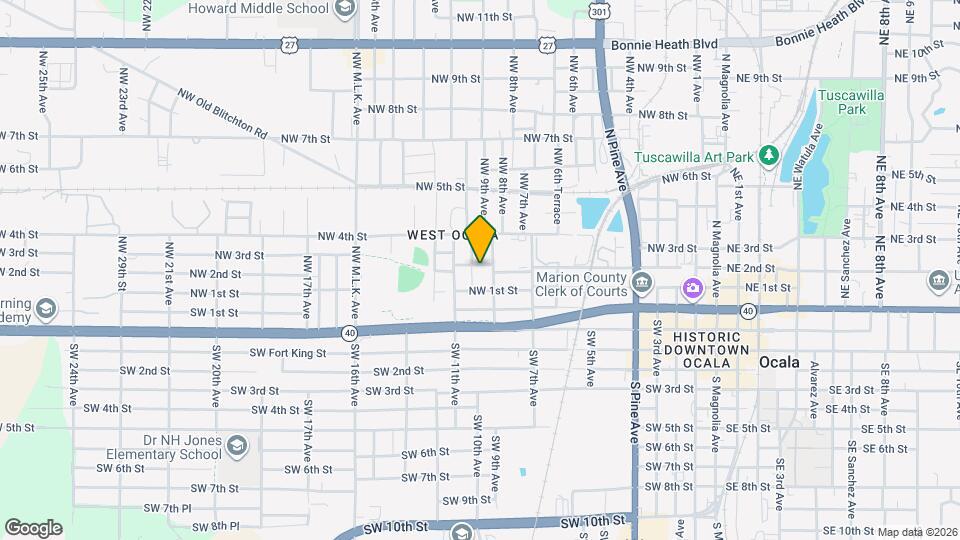 131 NW 10th Ave Map and Location Details