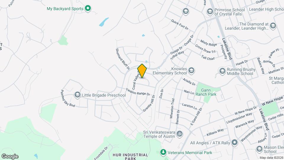 2244 Hilltop Climb Dr Map and Location Details