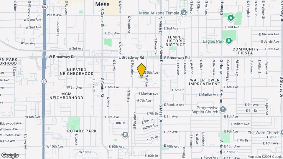 238 E Vine Cir Map and Location Details