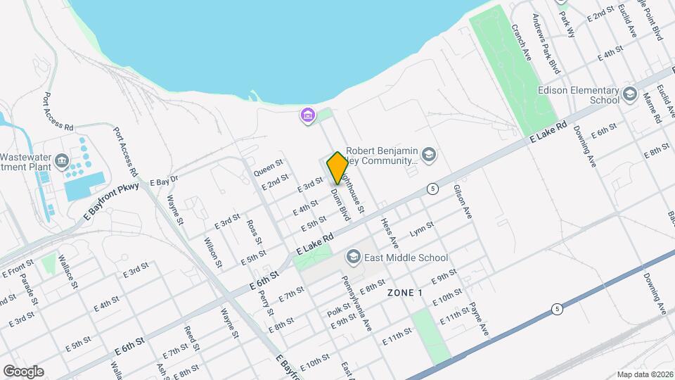 319 Dunn Blvd, Unit 2nd floor Map and Location Details