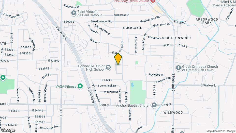 5327 Gurene Dr Map and Location Details