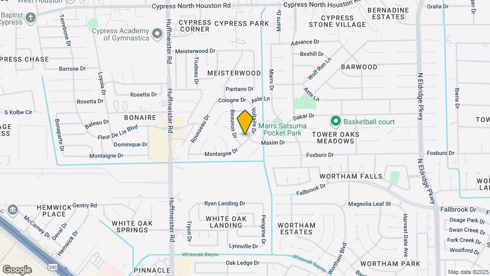 11203 Verlaine Dr Map and Location Details