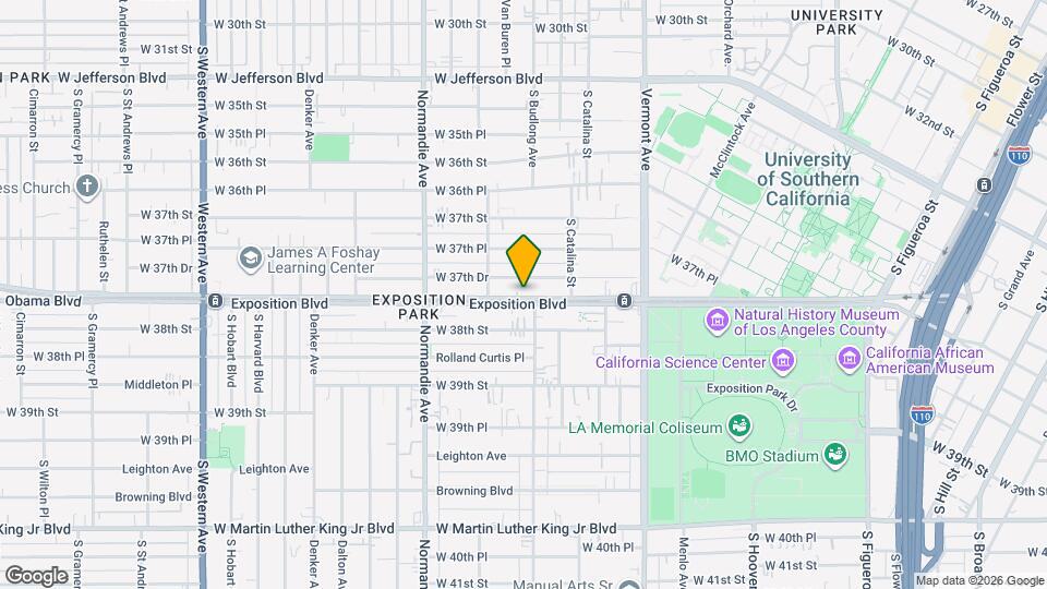 1155 Exposition Blvd Map and Location Details