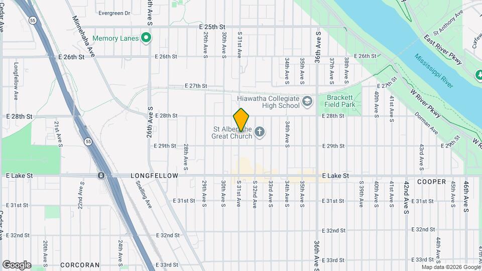 2833 S 31st Ave Map and Location Details