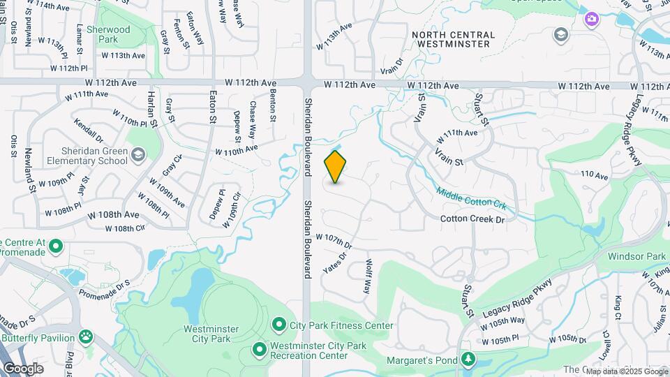 5092 W 109th Cir Map and Location Details