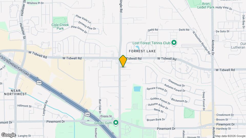 6630 Highrock Rd Map and Location Details