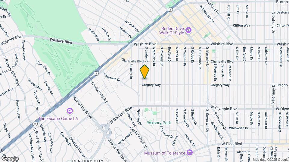 257 S Linden Dr Map and Location Details