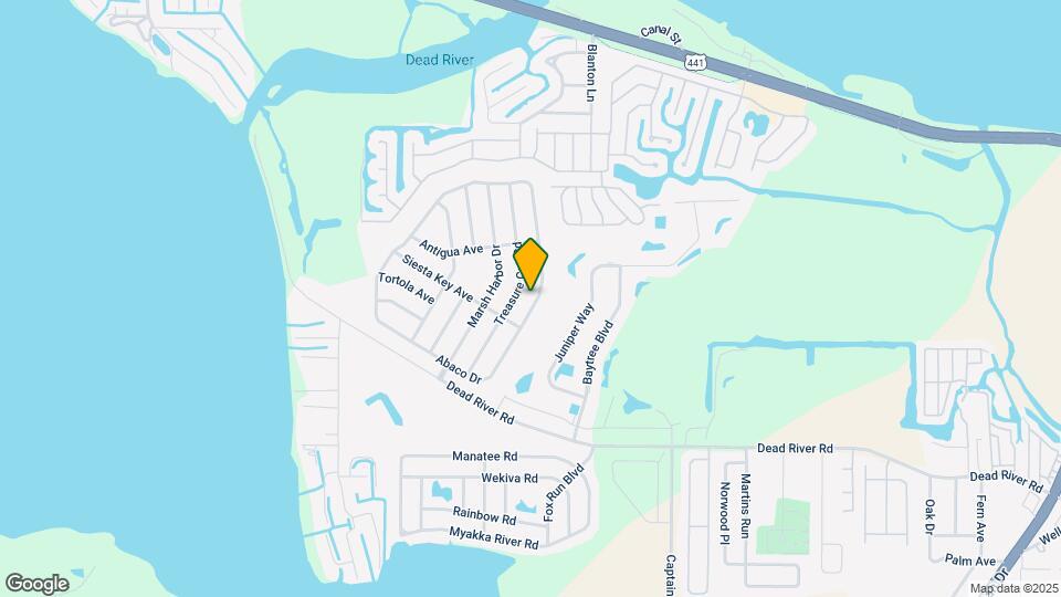4730 Abaco Dr Map and Location Details