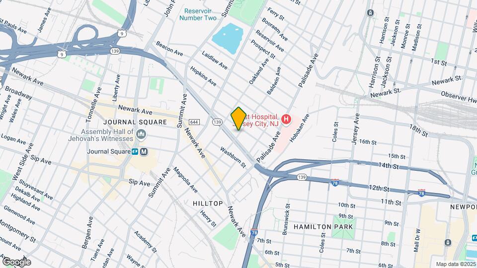 381 Baldwin Ave Mapa y Detalles de la Ubicación