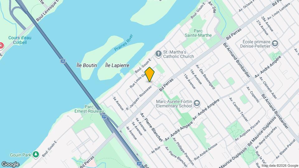 12564 Marc-Aurèle-Fortin Boul Map and Location Details