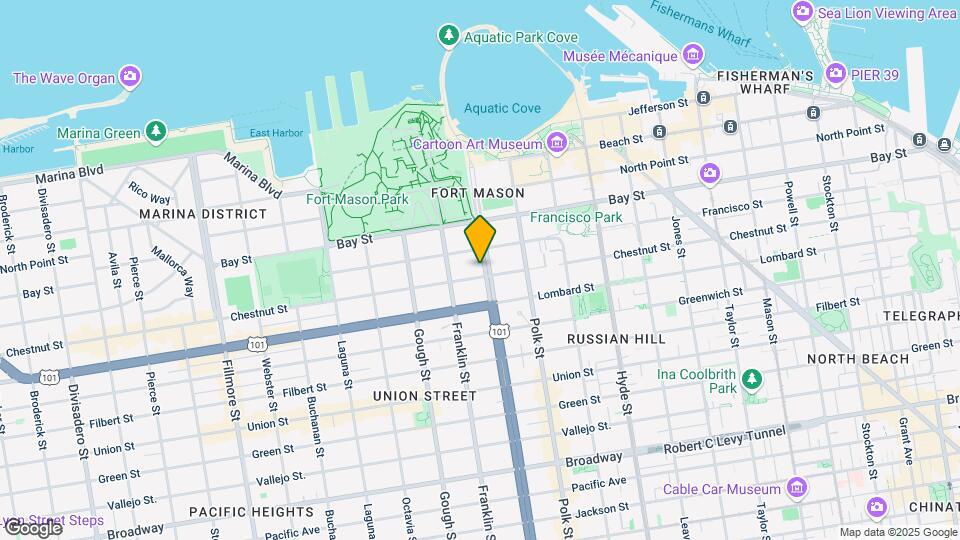 2925 Van Ness Ave Map and Location Details