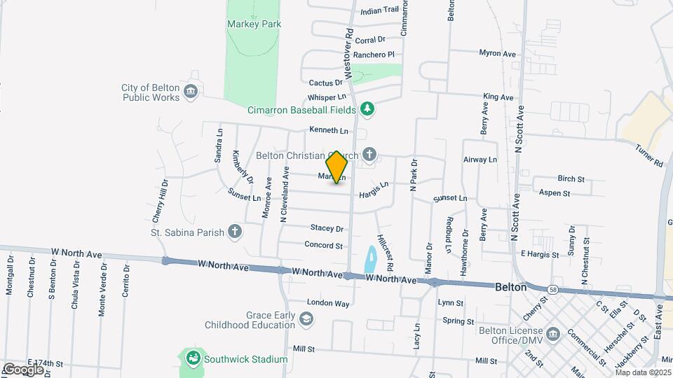 506 Hargis Ln Mapa y Detalles de la Ubicación