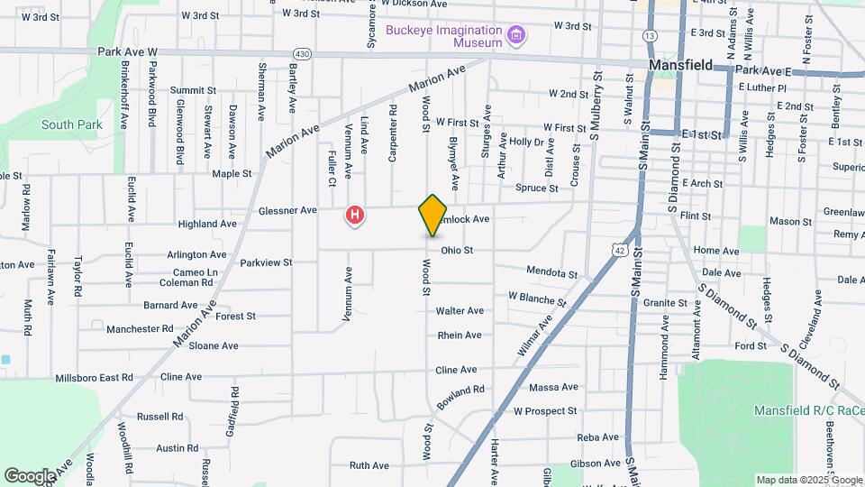 237 Wood St Mapa y Detalles de la Ubicación