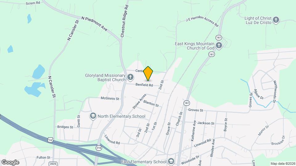 215 Benfield Rd Map and Location Details