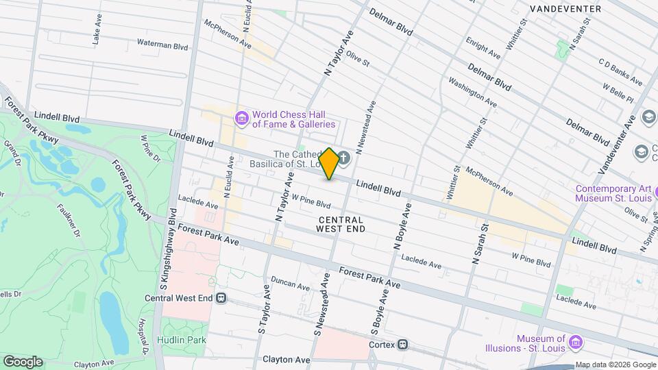 4440 Lindell Blvd, Unit 904 Mapa y Detalles de la Ubicación