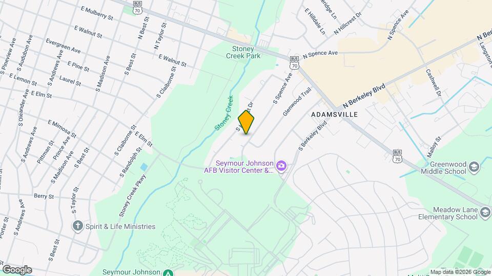 235 S Spence Ave Map and Location Details