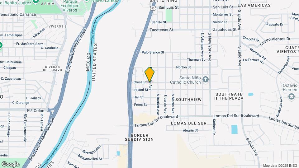 2019 Cross St Map and Location Details