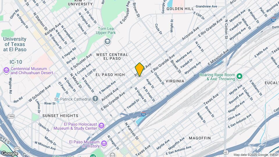 901 E Rio Grande Ave Map and Location Details