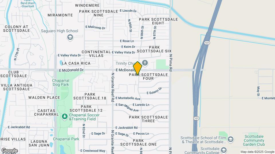 5912 N 86th St Mapa y Detalles de la Ubicación