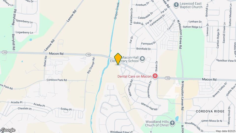 9723 Tucker Creek Cove Map and Location Details