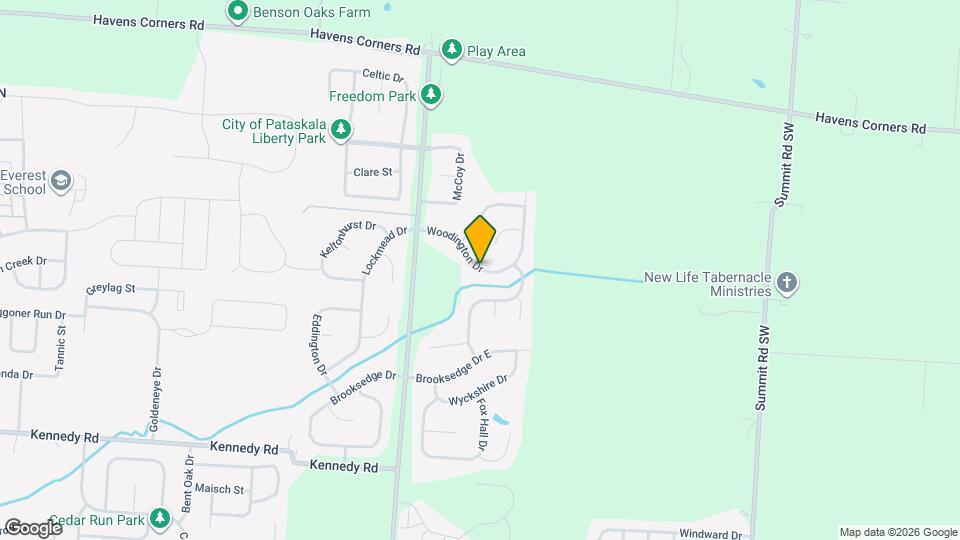 748 Woodington Dr Map and Location Details