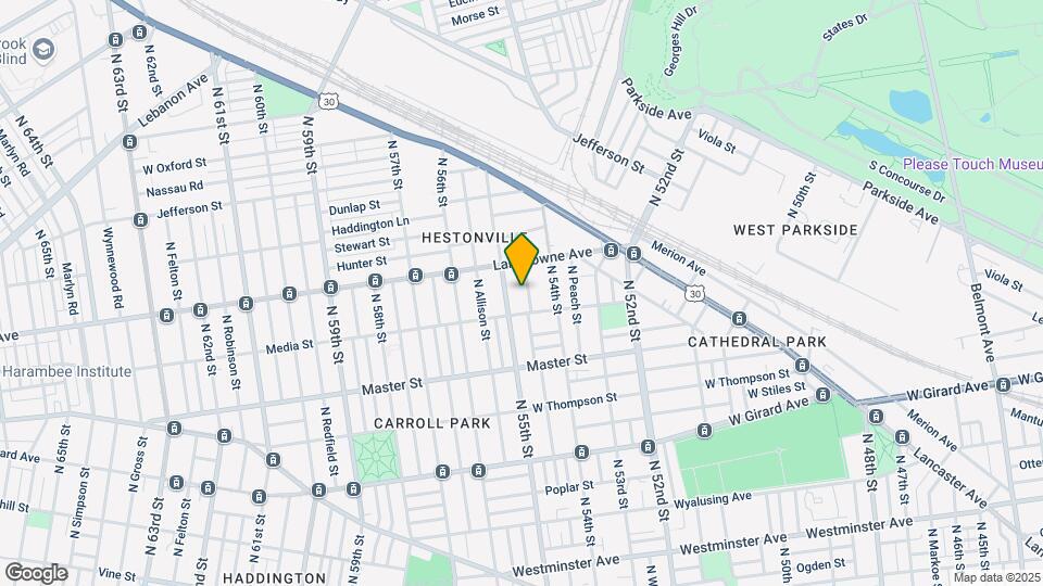 1516 N Conestoga St Map and Location Details