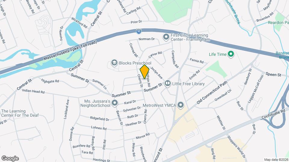 5 Antrim Rd Map and Location Details