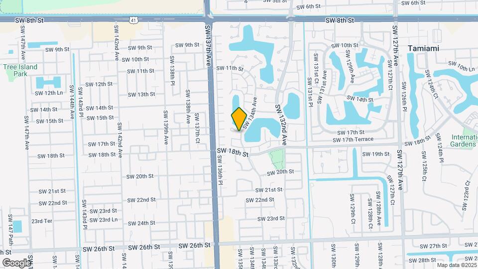 13410 SW 16th Ln Map and Location Details