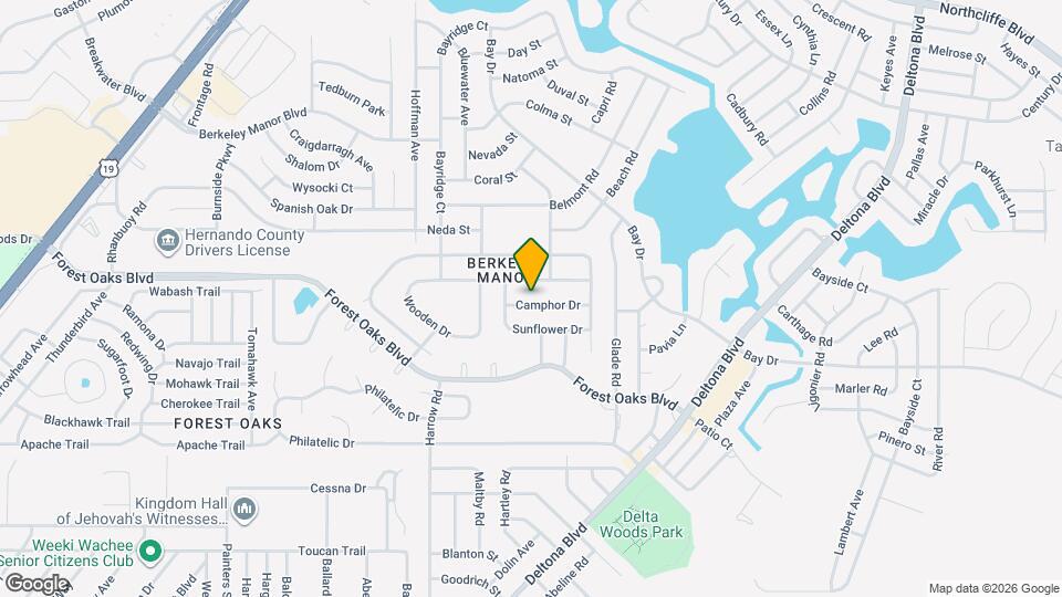 8373 Camphor Dr Mapa y Detalles de la Ubicación