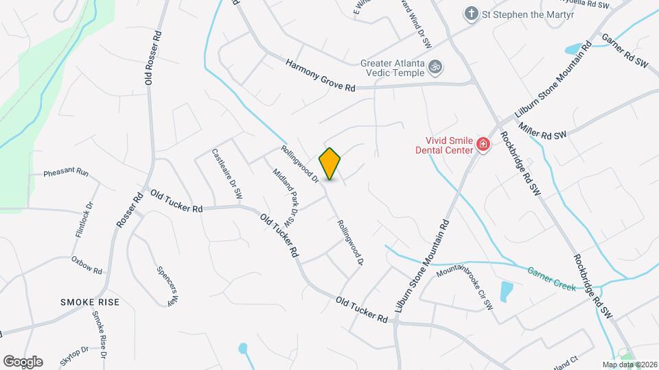 562 Rollingwood Dr Map and Location Details