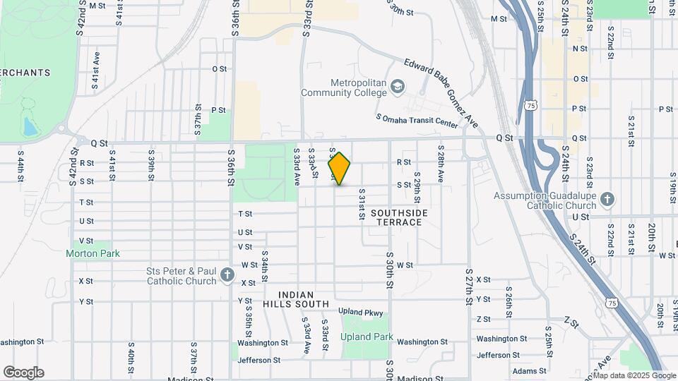 5401 S 32nd St Map and Location Details