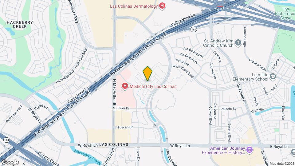 6834 Colonnade Dr Map and Location Details